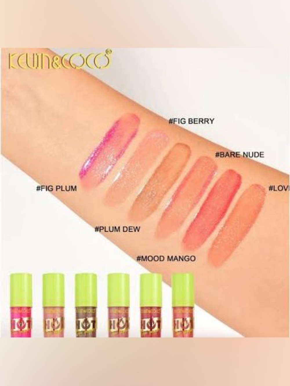 Kevin & Coco Hot Like Pepper Plumping Lip Gloss in Fig Plum